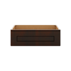 J&K Java Coffee S1 24" W x 7-1/2" H or 8-1/2" H Knee Drawer