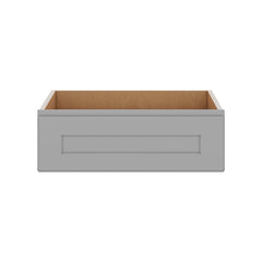 J&K Castle Grey S5 24" W x 7-1/2" H or 8-1/2" H Knee Drawer