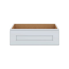 J&K White Shaker S8 24" W x 7-1/2" H or 8-1/2" H Knee Drawer
