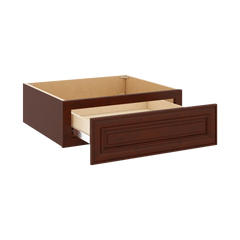 J&K Mahogany J5 24" W x 7-1/2" H or 8-1/2" H Knee Drawer