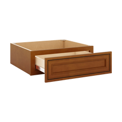 J&K Mocha Glazed K10 24" W x 7-1/2" H or 8-1/2" H Knee Drawer