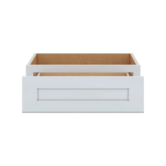 J&K White Shaker S8 24" W x 7-1/2" H or 8-1/2" H Knee Drawer