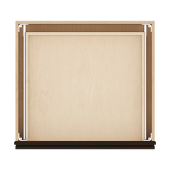 J&K Espresso K8 24" W x 7-1/2" H or 8-1/2" H Knee Drawer
