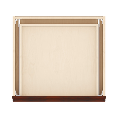J&K Mahogany J5 24" W x 7-1/2" H or 8-1/2" H Knee Drawer