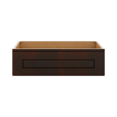 J&K Java Coffee S1 27" W x 7-1/2" H or 8-1/2" H Knee Drawer