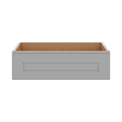 J&K Castle Grey S5 27" W x 7-1/2" H or 8-1/2" H Knee Drawer