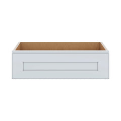 J&K White Shaker S8 27" W x 7-1/2" H or 8-1/2" H Knee Drawer