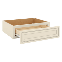 J&K Pearl Glazed H9 27" W x 7-1/2" H or 8-1/2" H Knee Drawer