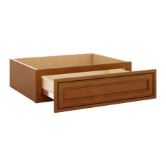 J&K Mocha Glazed K10 27" W x 7-1/2" H or 8-1/2" H Knee Drawer