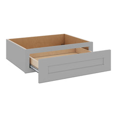 J&K Castle Grey S5 27" W x 7-1/2" H or 8-1/2" H Knee Drawer