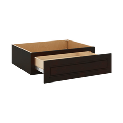 J&K Espresso K8 27" W x 7-1/2" H or 8-1/2" H Knee Drawer