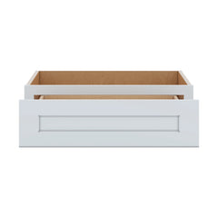 J&K White Shaker S8 27" W x 7-1/2" H or 8-1/2" H Knee Drawer
