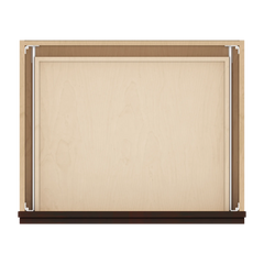 J&K Java Coffee S1 27" W x 7-1/2" H or 8-1/2" H Knee Drawer