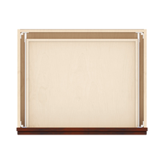 J&K Mahogany J5 27" W x 7-1/2" H or 8-1/2" H Knee Drawer