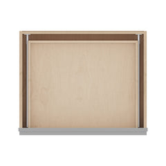 J&K Castle Grey S5 27" W x 7-1/2" H or 8-1/2" H Knee Drawer