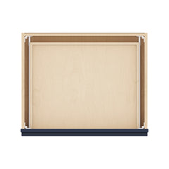 J&K Naval B7 27" W x 7-1/2" H or 8-1/2" H Knee Drawer