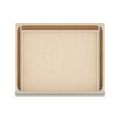J&K Pebble B6 27" W x 7-1/2" H or 8-1/2" H Knee Drawer