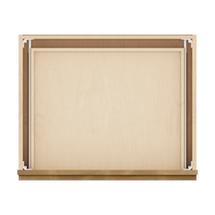 J&K Butterscotch B8 27" W x 7-1/2" H or 8-1/2" H Knee Drawer