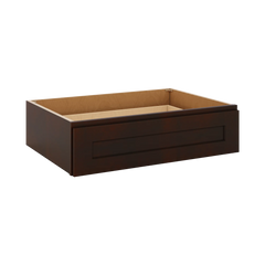 J&K Java Coffee S1 30" W x 7-1/2" H or 8-1/2" H Knee Drawer