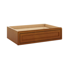 J&K Mocha Glazed K10 30" W x 7-1/2" H or 8-1/2" H Knee Drawer