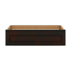 J&K Espresso K8 30" W x 7-1/2" H or 8-1/2" H Knee Drawer