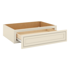 J&K Pearl Glazed H9 30" W x 7-1/2" H or 8-1/2" H Knee Drawer