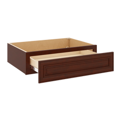 J&K Mahogany J5 30" W x 7-1/2" H or 8-1/2" H Knee Drawer