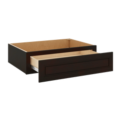 J&K Espresso K8 30" W x 7-1/2" H or 8-1/2" H Knee Drawer