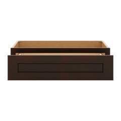 J&K Java Coffee S1 30" W x 7-1/2" H or 8-1/2" H Knee Drawer