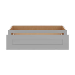 J&K Castle Grey S5 30" W x 7-1/2" H or 8-1/2" H Knee Drawer