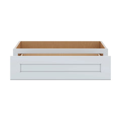 J&K White Shaker S8 30" W x 7-1/2" H or 8-1/2" H Knee Drawer