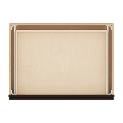 J&K Espresso K8 30" W x 7-1/2" H or 8-1/2" H Knee Drawer