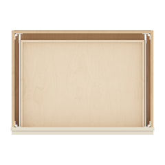 J&K Pearl Glazed H9 30" W x 7-1/2" H or 8-1/2" H Knee Drawer