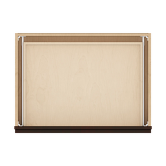 J&K Java Coffee S1 30" W x 7-1/2" H or 8-1/2" H Knee Drawer