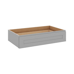 J&K Castle Grey S5 36" W x 7-1/2" H or 8-1/2" H Knee Drawer