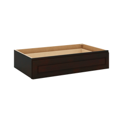 J&K Espresso K8 36" W x 7-1/2" H or 8-1/2" H Knee Drawer