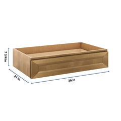 J&K Butterscotch B8 36" W x 7-1/2" H or 8-1/2" H Knee Drawer