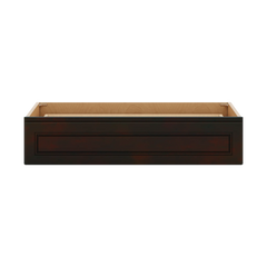 J&K Espresso K8 36" W x 7-1/2" H or 8-1/2" H Knee Drawer