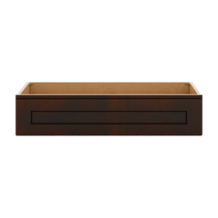 J&K Java Coffee S1 36" W x 7-1/2" H or 8-1/2" H Knee Drawer