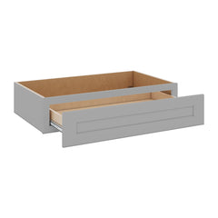 J&K Castle Grey S5 36" W x 7-1/2" H or 8-1/2" H Knee Drawer