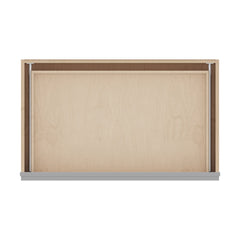 J&K Castle Grey S5 36" W x 7-1/2" H or 8-1/2" H Knee Drawer