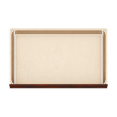 J&K Mahogany J5 36" W x 7-1/2" H or 8-1/2" H Knee Drawer