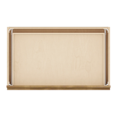 J&K Butterscotch B8 36" W x 7-1/2" H or 8-1/2" H Knee Drawer
