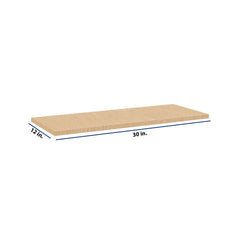 Modernform Cabinet Natural Oak 30" W X 3/4" H X 12" D Floating Shelf
