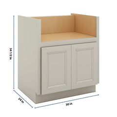 J&K Pebble B6 Base Farm Sink - 30" W