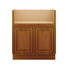J&K Mocha Glazed K10 Base Farm Sink - 30" W