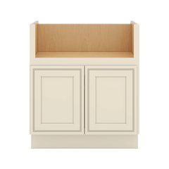J&K Pearl Glazed H9 Base Farm Sink - 30" W