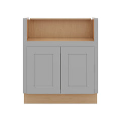 J&K Castle Grey S5 Base Farm Sink - 30" W
