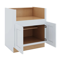 J&K White Shaker S8 Base Farm Sink - 30" W