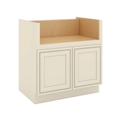 J&K Pearl Glazed H9 Base Farm Sink - 33" W